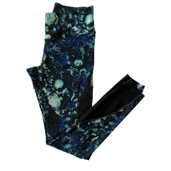 Nike Dri-Fit Leggings Activewear Women's Size Small (Fit 26x27.5) Multi Color - Picture 2 of 9